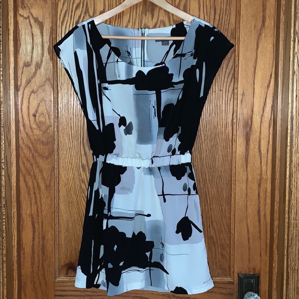 Abstract Mini Dress